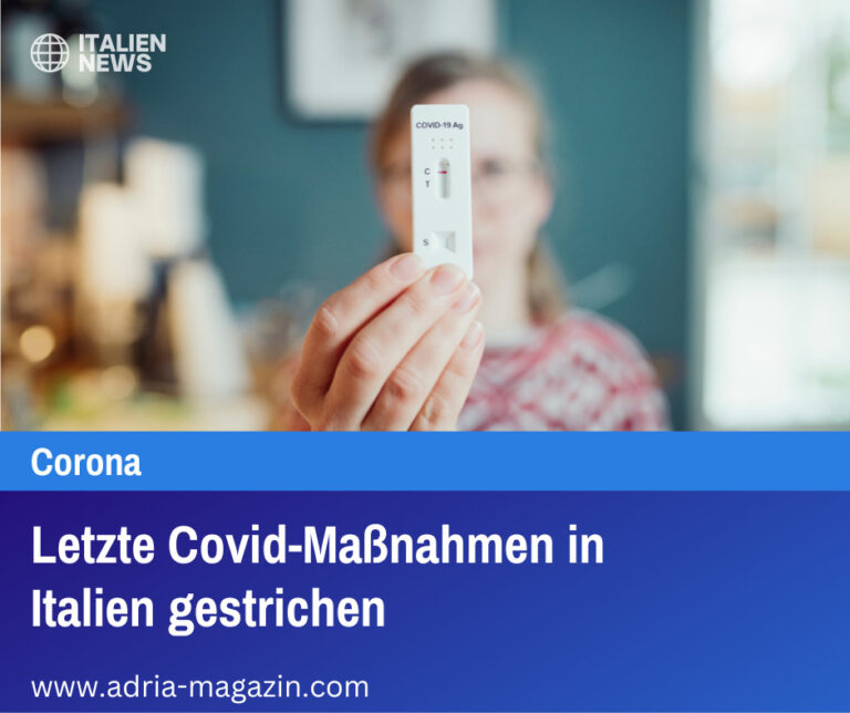 Letzte Covid-Maßnahmen in Italien gestrichen