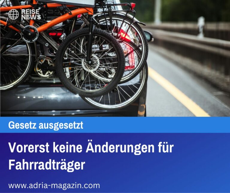 Vorerst keine Änderungen für Fahrradträger