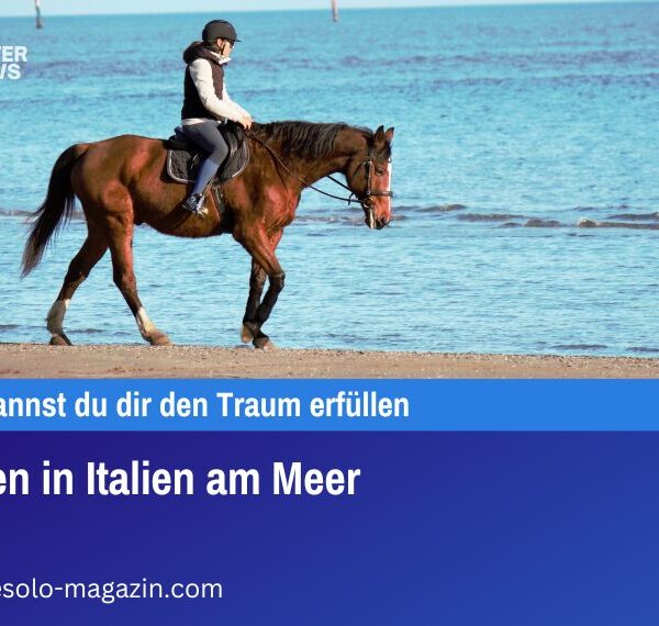 Reiten in Italien am Meer