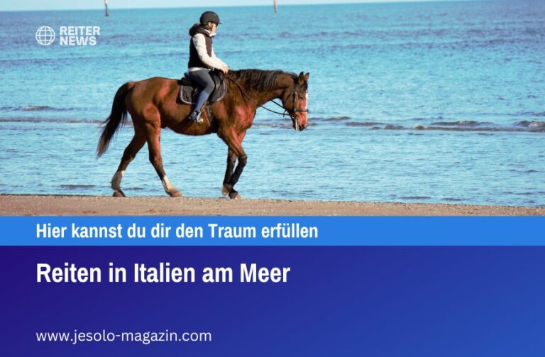 Reiten in Italien am Meer
