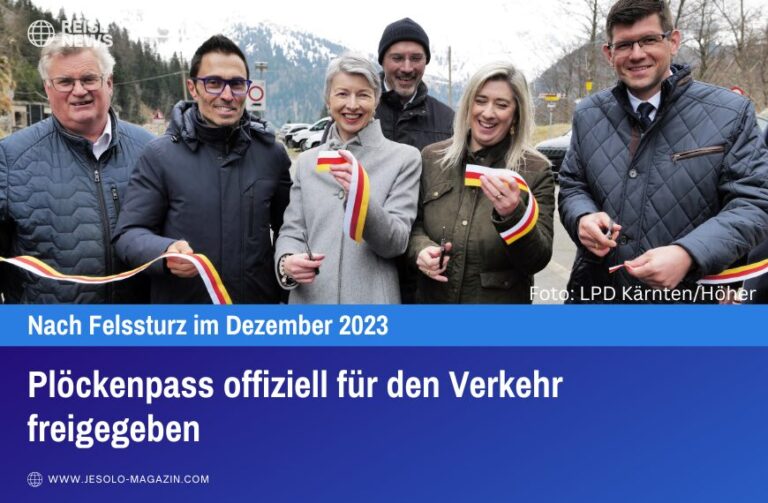 Plöckenpass offiziell für den Verkehr freigegeben